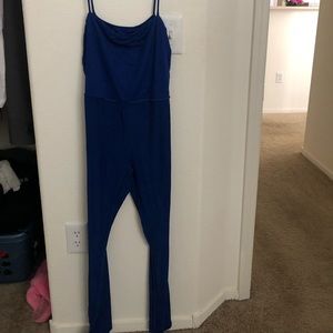 Royal Blue spaghetti strap Jumpsuit